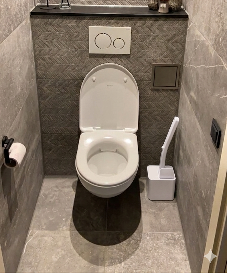 Scrubytech – Hygienische Bürste mit austauschbaren Bürstenköpfen – 6 Stück