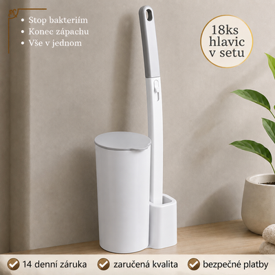 Hygienický kartáč s hlavicemi (18ks)