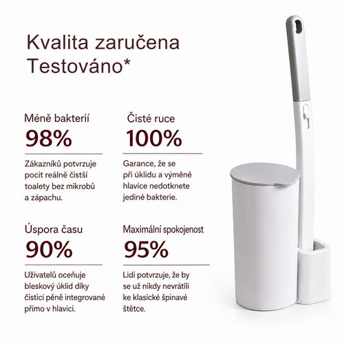 Hygienický kartáč s hlavicemi (18ks)