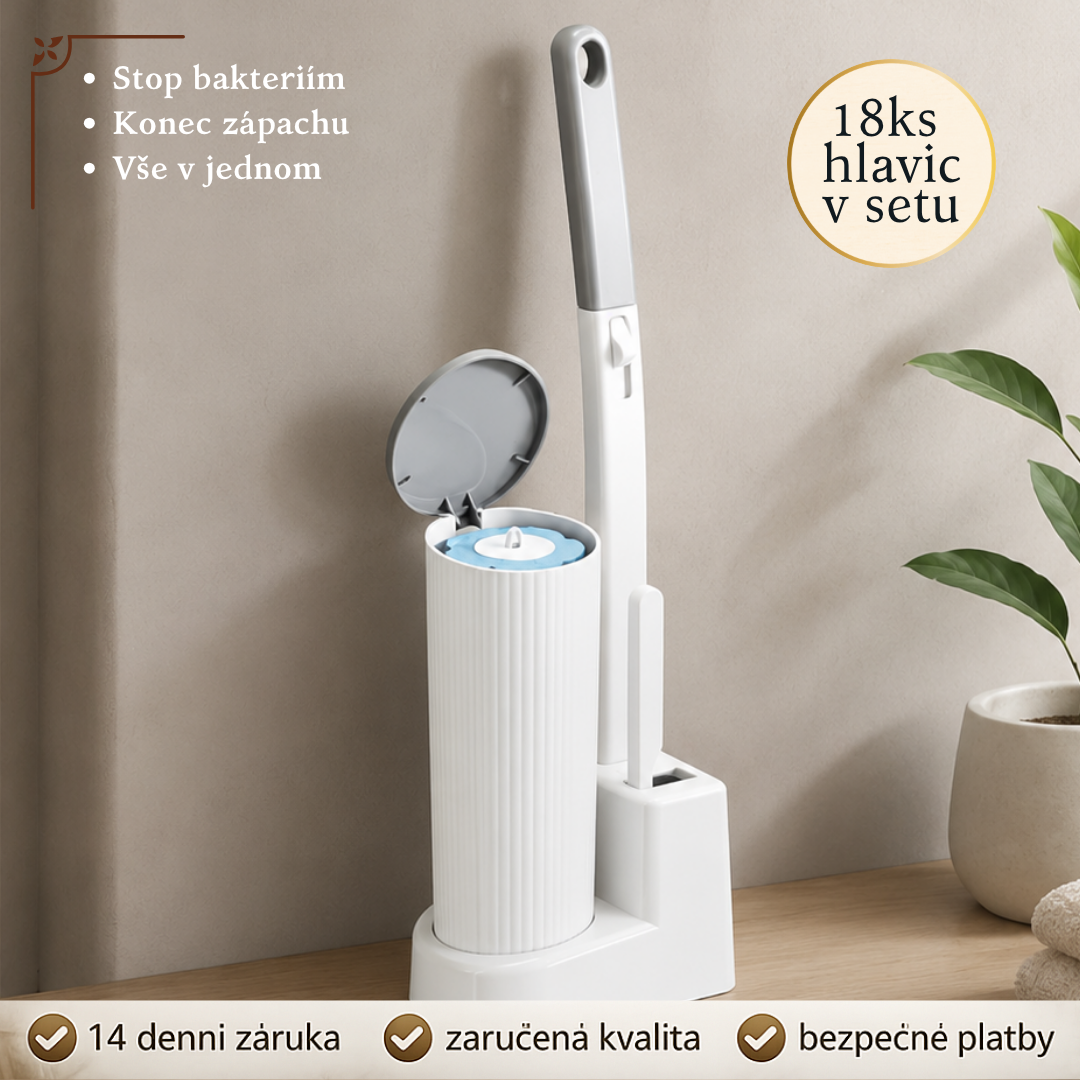 Hygienický kartáč s hlavicemi (18ks)