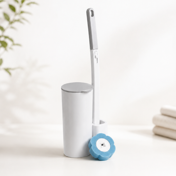 Scrubytech – Hygienische Bürste mit austauschbaren Bürstenköpfen – 6 Stück