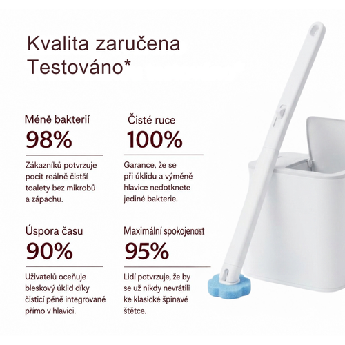 Hygienický kartáč s hlavicemi (30ks)